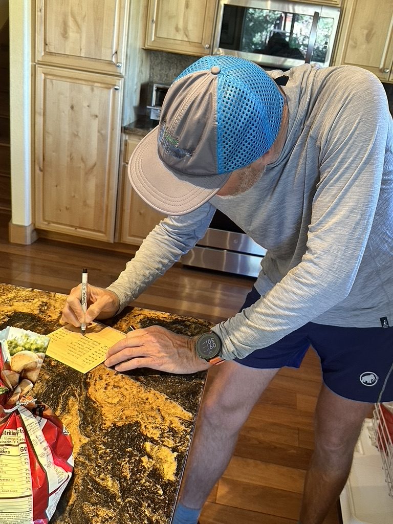 Andy signing it over