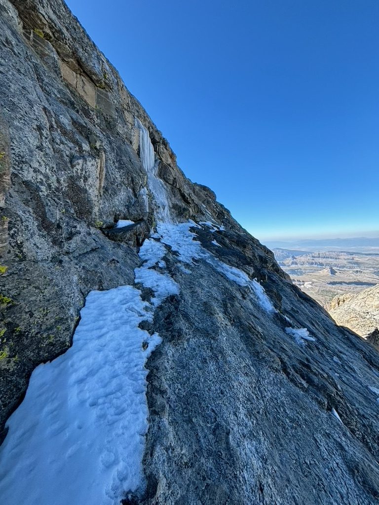 The upper mountain